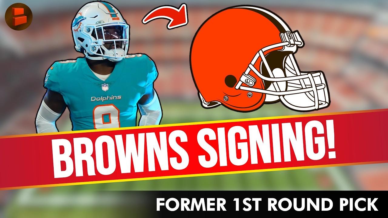 🚨JUST IN: Cleveland Browns Sign Former 1st Round Pick CB + Browns Sign 4 Players To Practice Squad