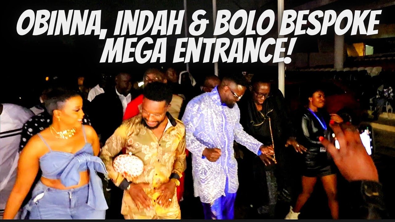Oga Obinna, Prince Indah, Bolo Bespoke & Wife Grand Entrance at Malaika Musical Festival
