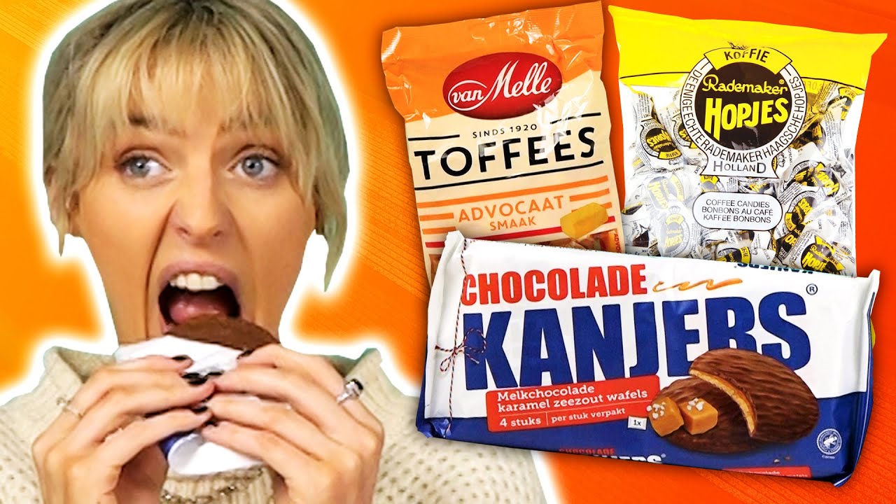Irish People Try Dutch Snacks