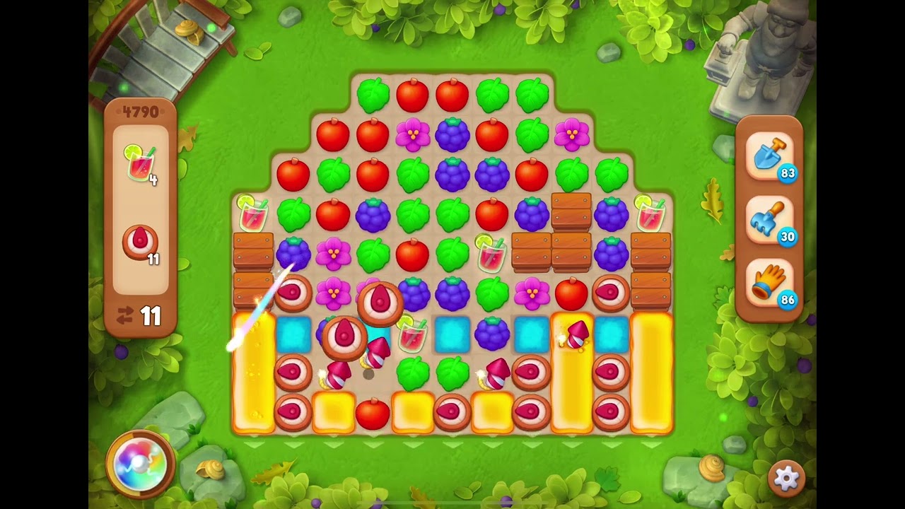 GardenScapes Level 4790 no boosters