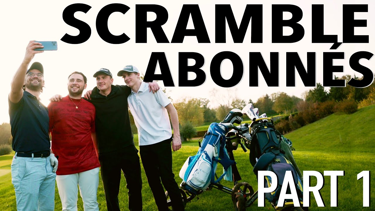 Du Grand délire au Golf d'Arras avec 3 abonnés !
