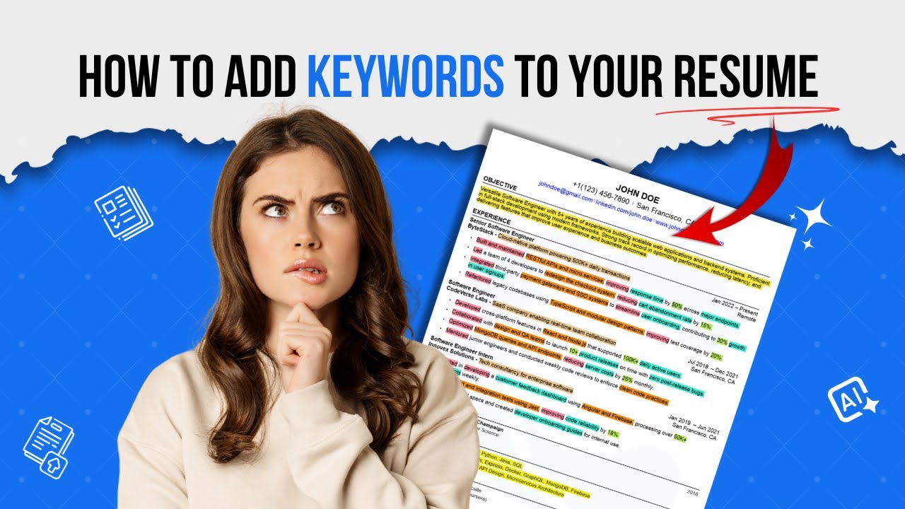 How to Find and Add the Best Resume Keywords to Beat ATS | Resume Keywords | Careerflow.ai