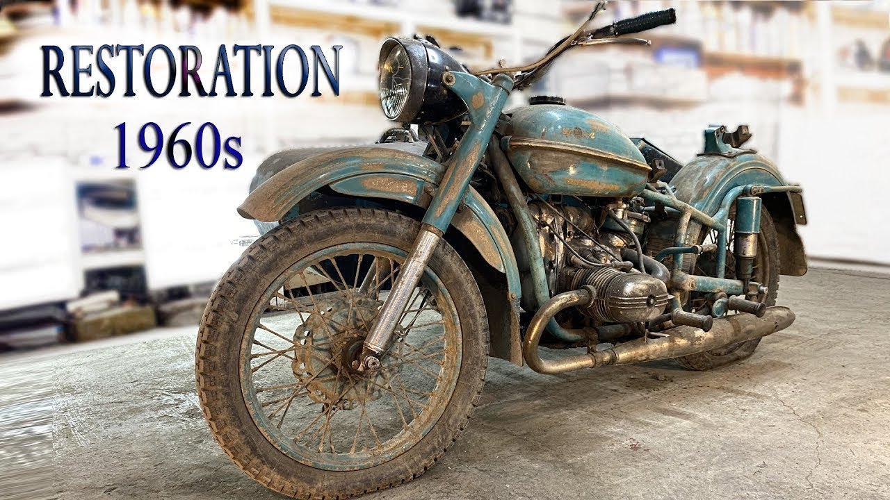 FULL Restauraci&oacute;n A UNA MOTO Sovi&eacute;tica DE 1960 &hearts;◘○