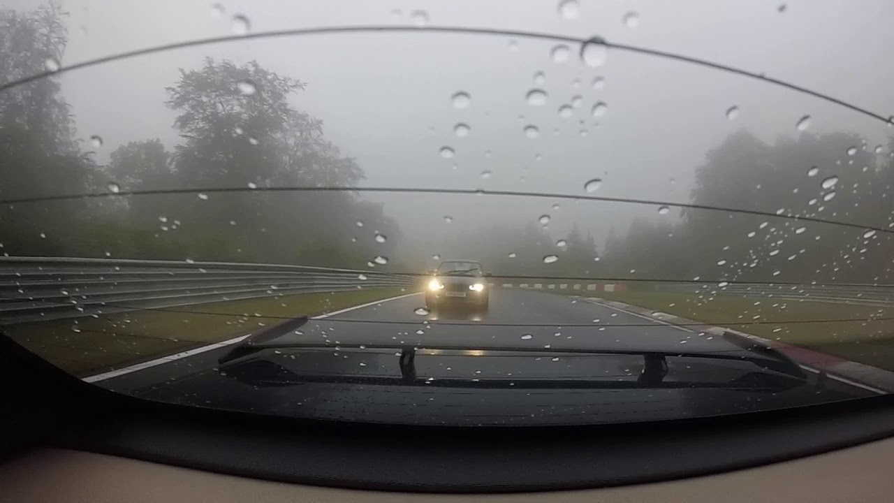 The Green Hell, lap of Nurburgring in the rain