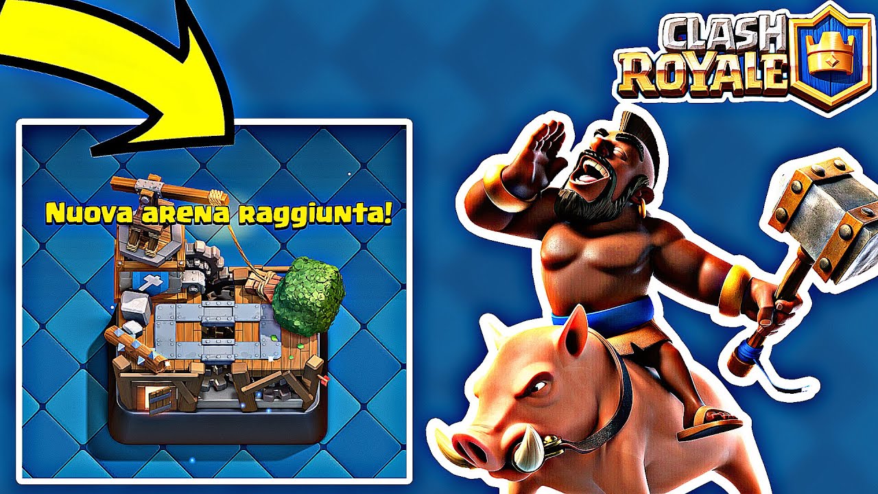 RAGGIUNGIAMO L’ARENA 5 in un modo FACILISSIMO!! - Clash Royale ITA
