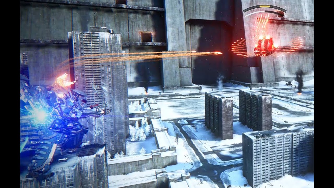 PCA BALTEUS VS All bosses Armored Core 6 Boss vs Boss [AC6 REIBIS mod]