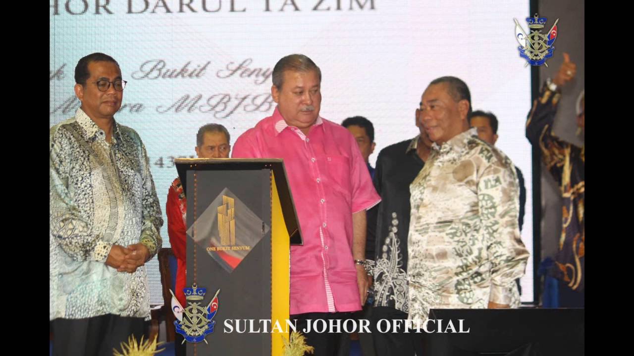 Sultan of Johor : Launch Ceremony and Groundbreaking of Menara MBJB