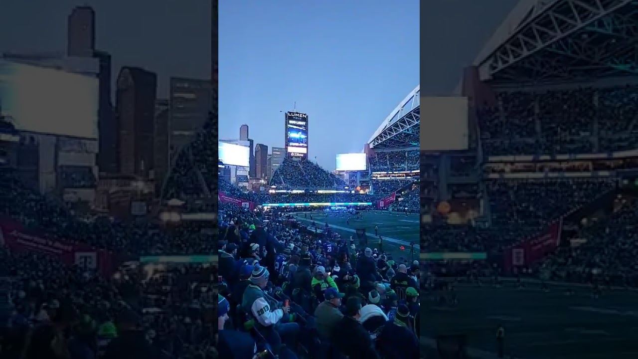 Tucker Wetmore performing at halftime of the SEAHAWKS vs RAMS NFCCG 