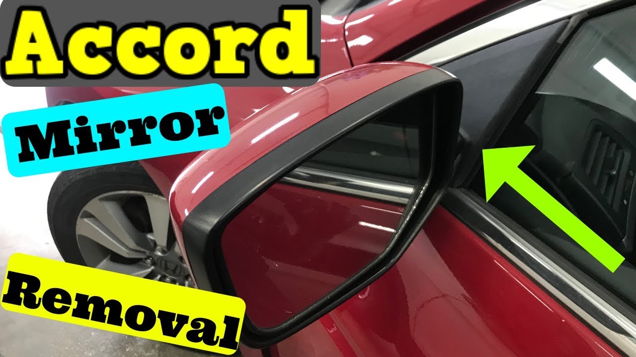 Honda Accord 2008-2012: как снять боковое зеркало заднего вида, заменить, установить и снять