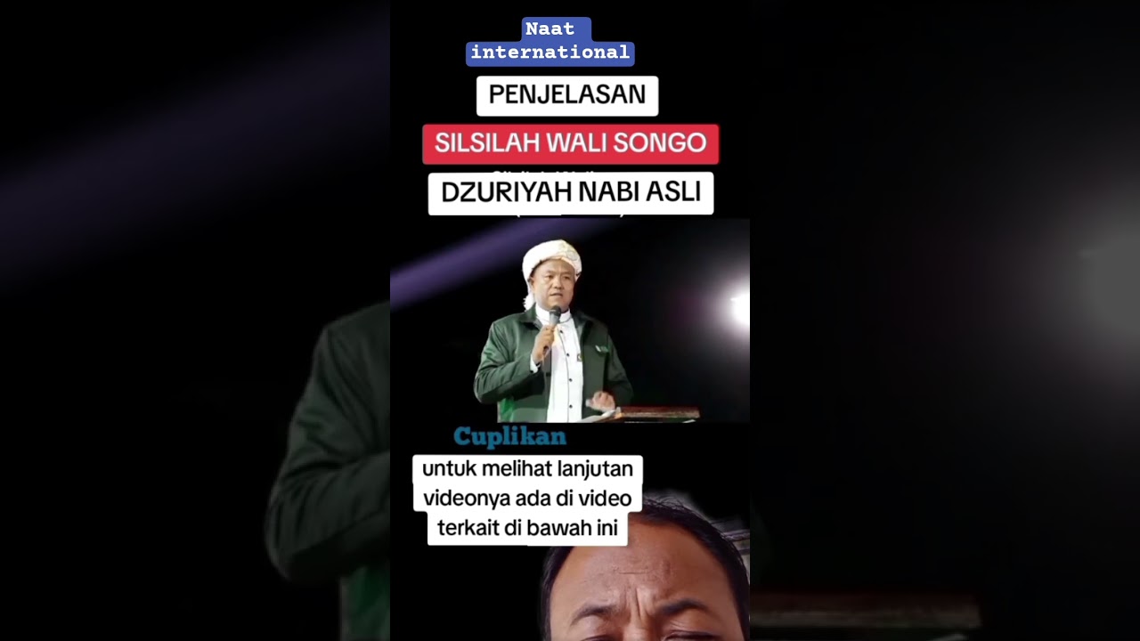 PENJELASAN SILSILAH NASAB WALI SONGO #trending #nasabpalsu