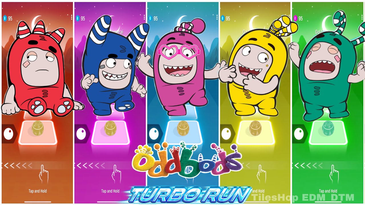 Oddbods Fuse 🆚 Oddbods Pogo 🆚 Oddbods Newt 🆚 Oddbods Bubbles 🆚 Oddbods  🎶 Who Will Win?