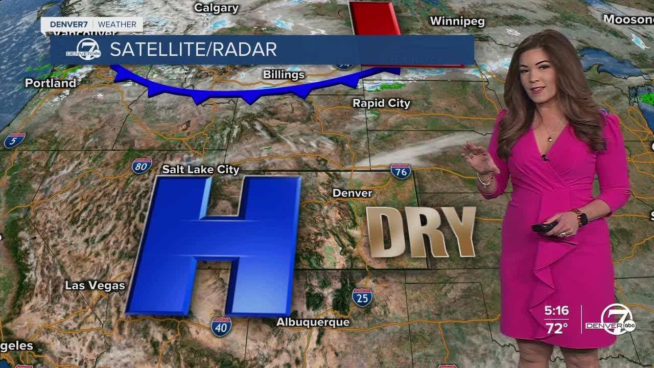 Warm, breezy in Denver metro Tuesday; a touch cooler mid-week