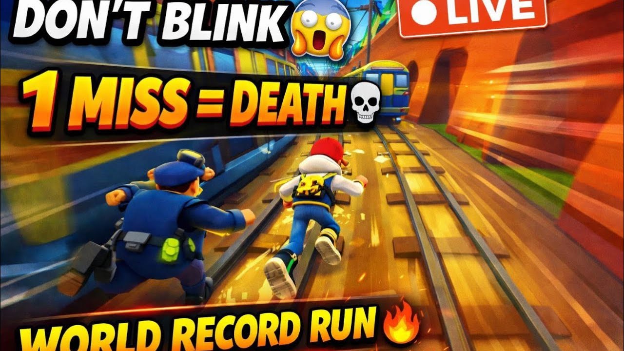 LIVE🔴 | This Run Is INSANE 🔥 | Subway Surfers Shorts Live☀️ #SubwaySurfers#ShortsLive#SubwaySurfers