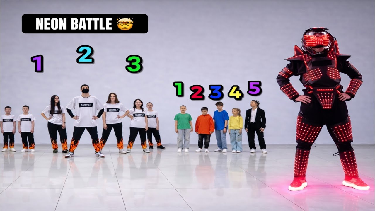 Шаффл Баттл 🤓🔥 WHO WIN 🏆 LITTLE  KIDS  BATTLE?? 😱 TUZELITY DANCE 🫰