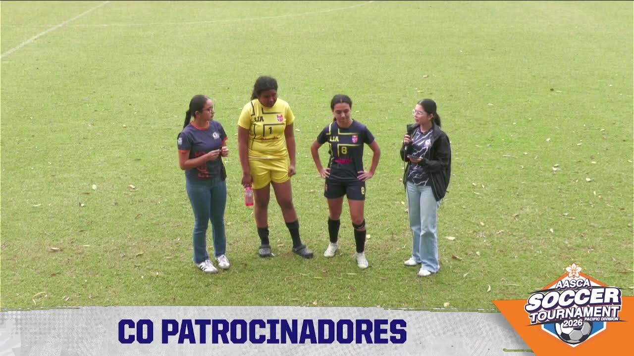 AASCA SOCCER TOURNAMENT Pacific division Cancha 2 DIA 2