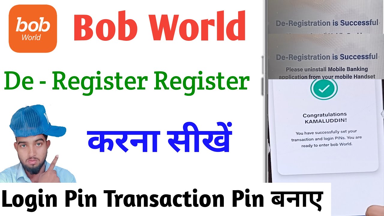 bob world deregistration kaise kare | bob world deregister and register again | bob world ragister