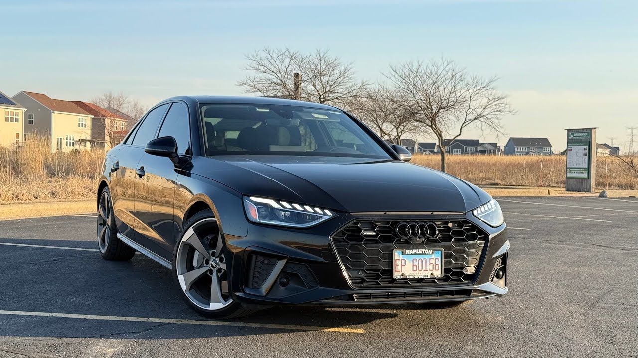 2022 AUDI A4 Prestige 45 TFSI S-Line B9.5 POV Review; Interior&Exterior; 0-60; POV DRIVING