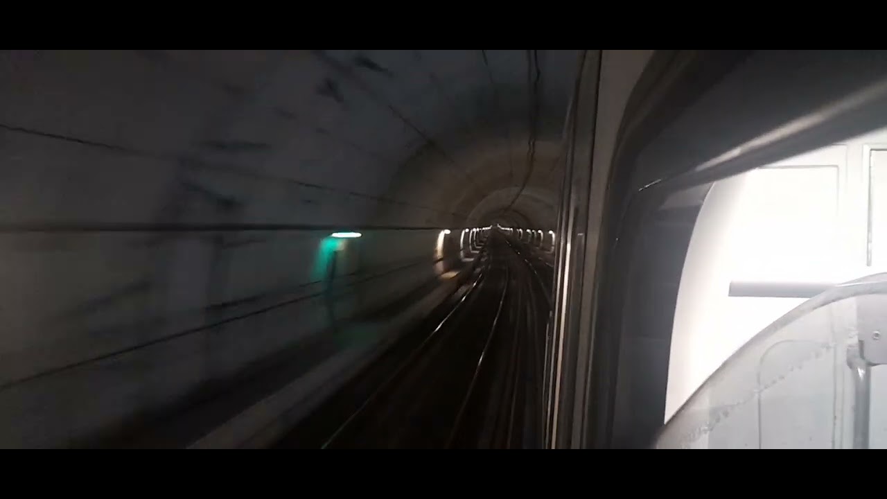 Athens metro ride from Elliniko to Argyroupoli (line 2)