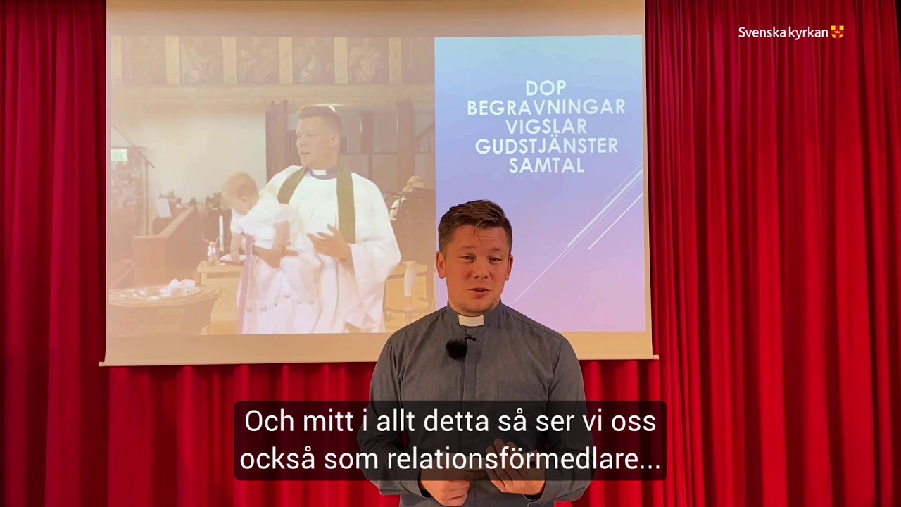 Svenska Kyrkan: Johannes Imberg berättar om sitt yrke som präst