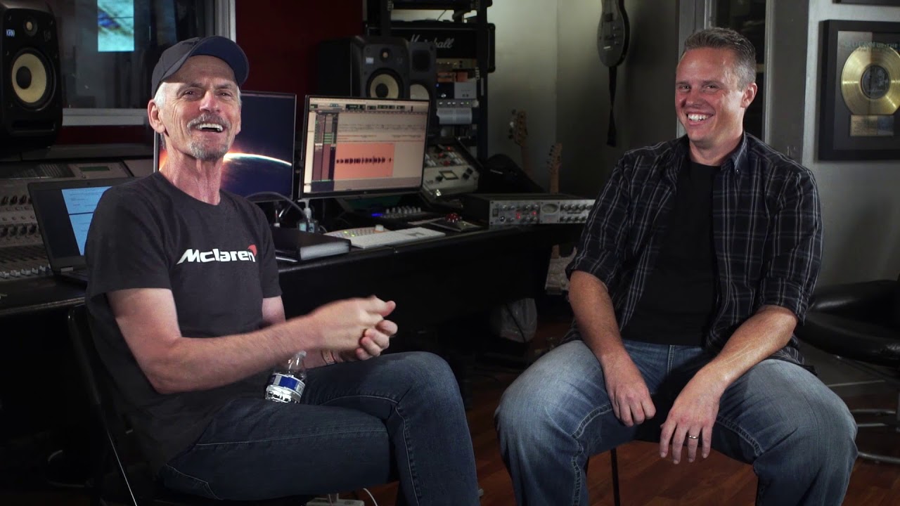 Rob Paulsen and Chris Pope talk during the SpaceVenture VO Session