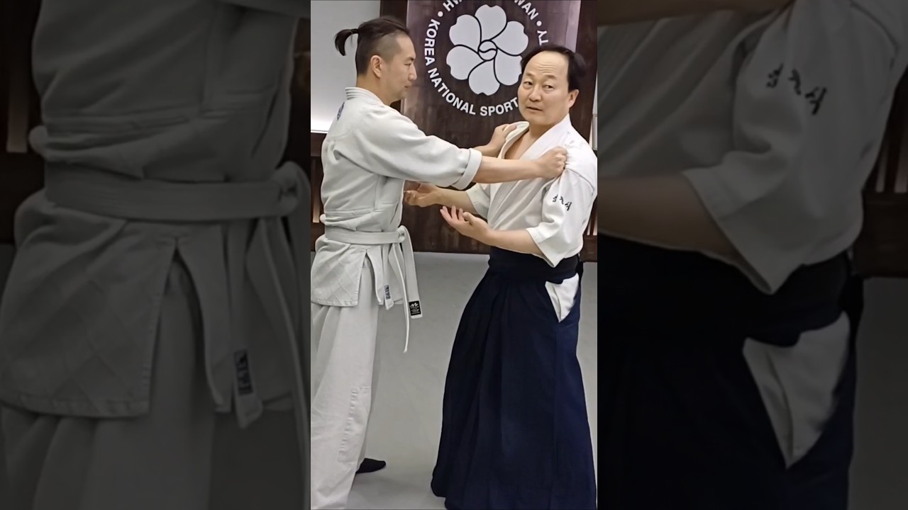 가슴잡기 호흡던지기. 연결+기울기+던지기 #아이키도 #Aikido #합기도 #무술 #호신술 #비폭력무술 #아이키도도장  #김포아이키도 #인천서구 #selfdefense