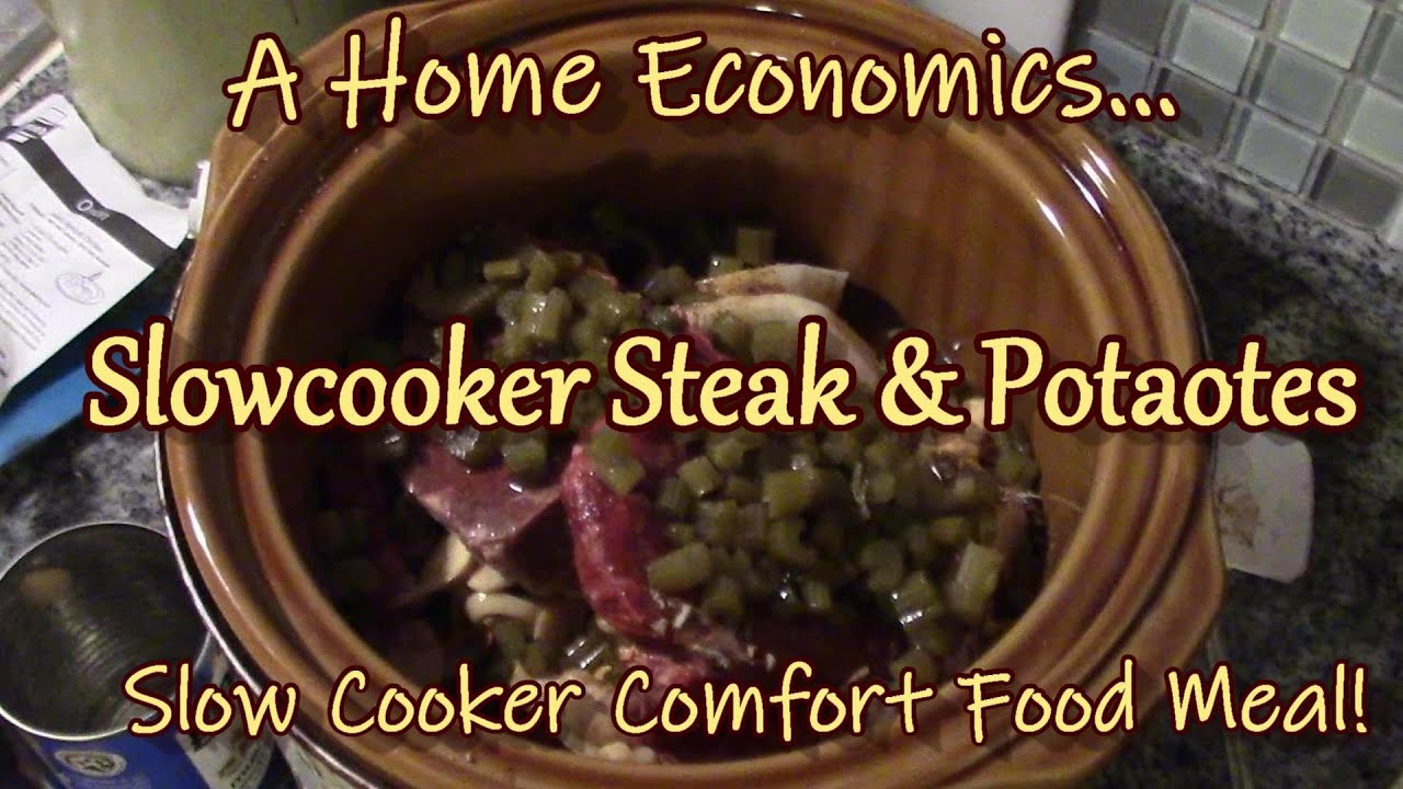 Steak& Potato SlowCooker Comfort Food!