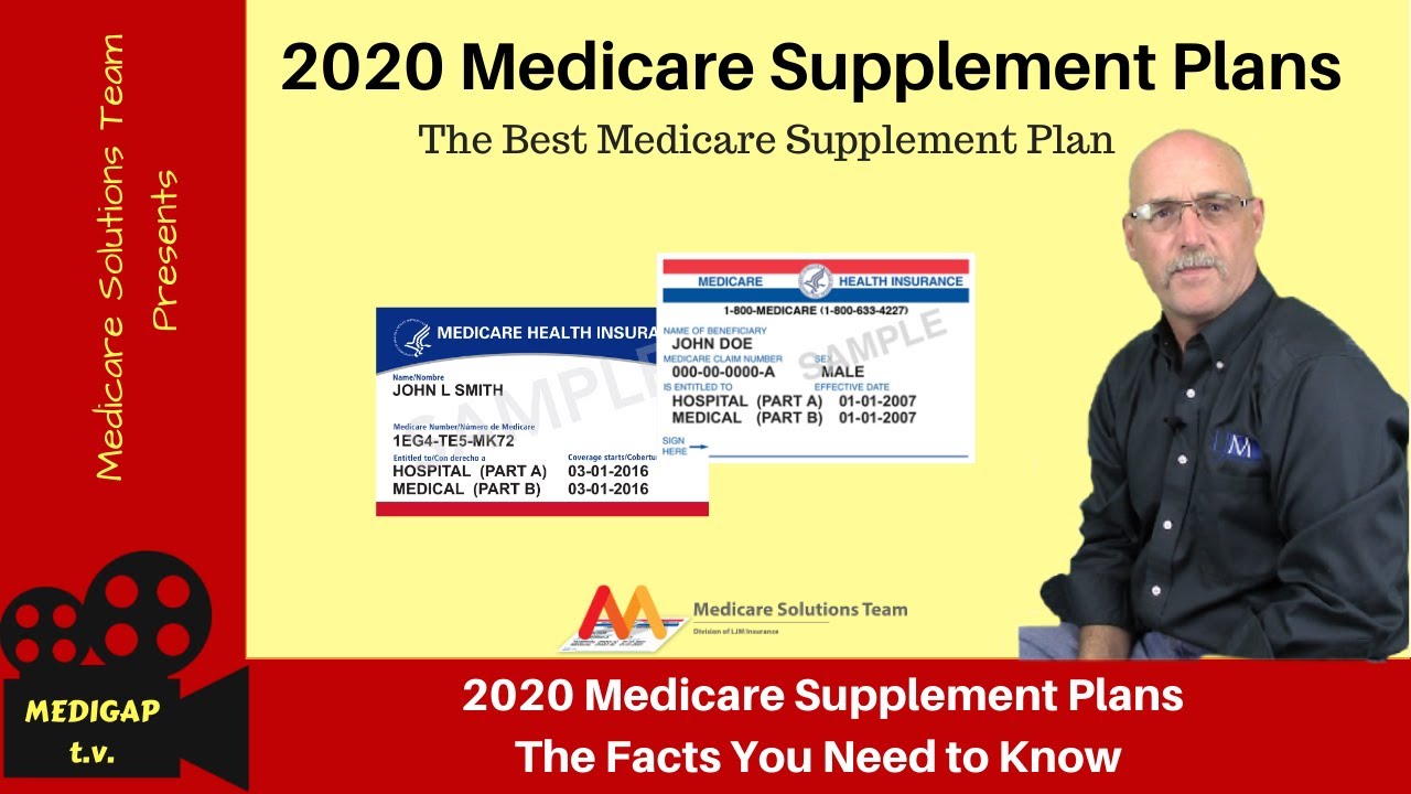 Medicare Supplement Plans 2020 (Best Medicare Supplement Plan)