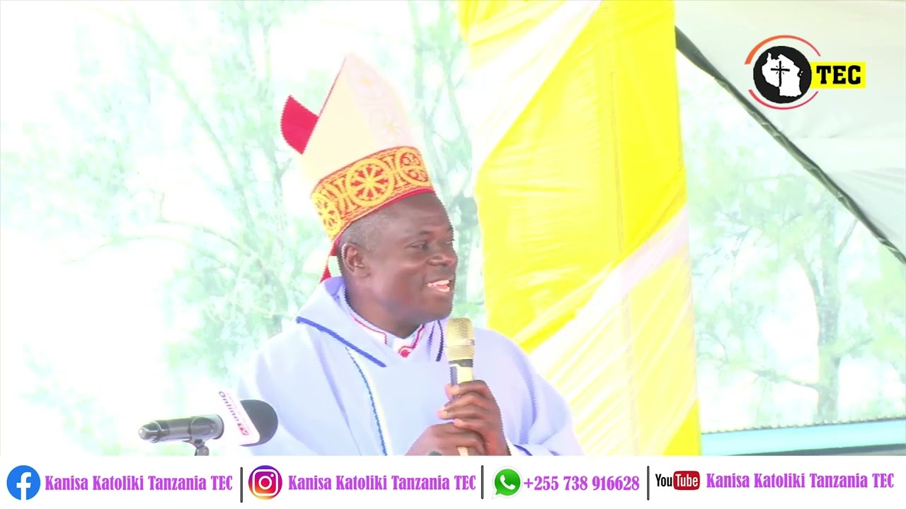 RAIS TEC ATANGAZA KUSTAAFU KWA ASKOFU KILAINI,MWENYEWE AIMBA 