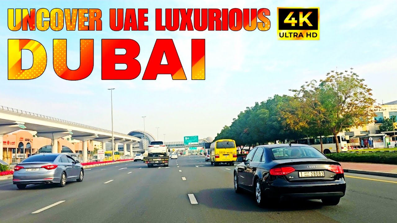 Experience DUBAI STUNNING Morning Landscapes 2025 in 4K