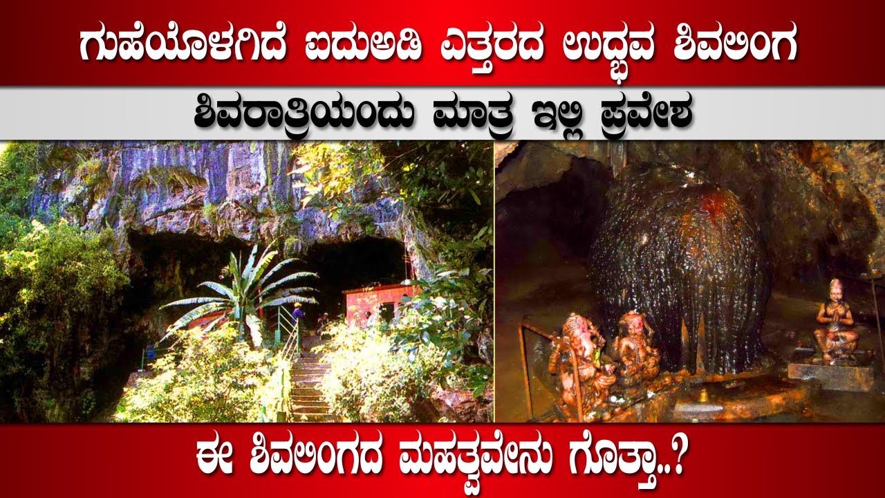 Dandeli| Kavala Cave Temple | Dandeli Tourism | ಐದಡಿ ಎತ್ತರದ ಉದ್ಭವ ಶಿವಲಿಂಗ | ಕವಳಾ ದೇವಸ್ಥಾನ