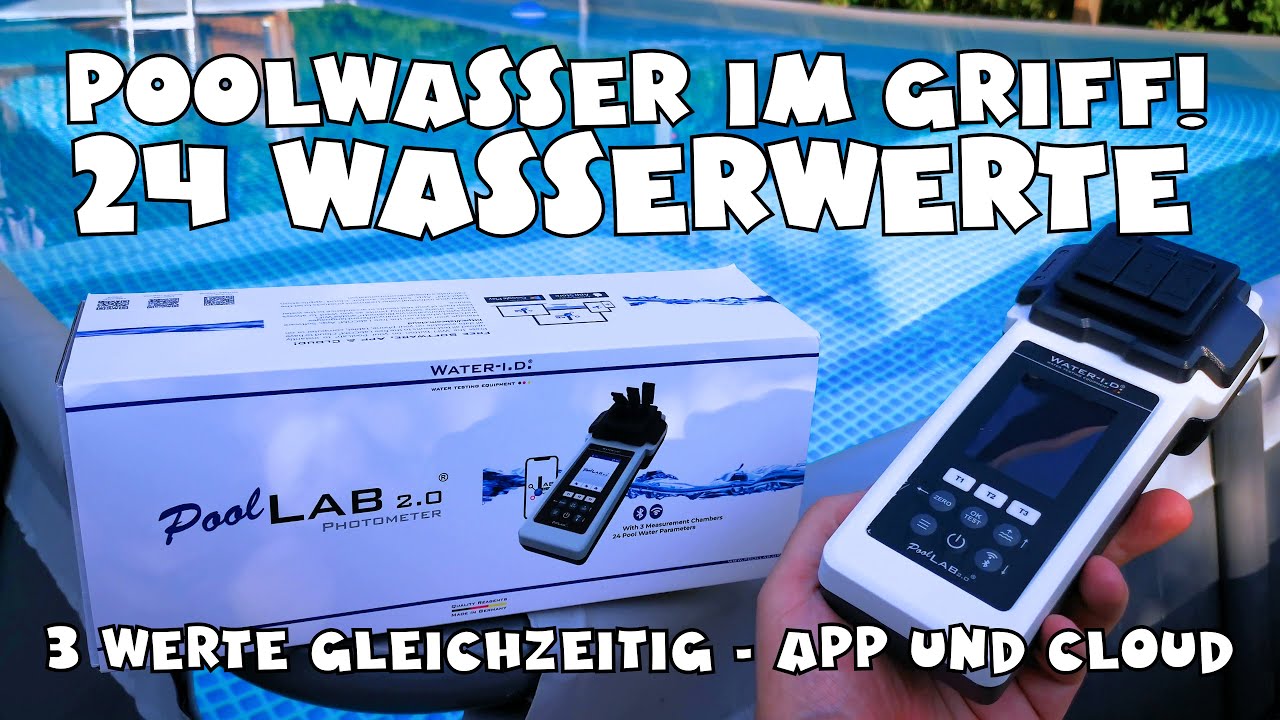 Water-i.d. PoolLab 2.0 Pooltester Photometer