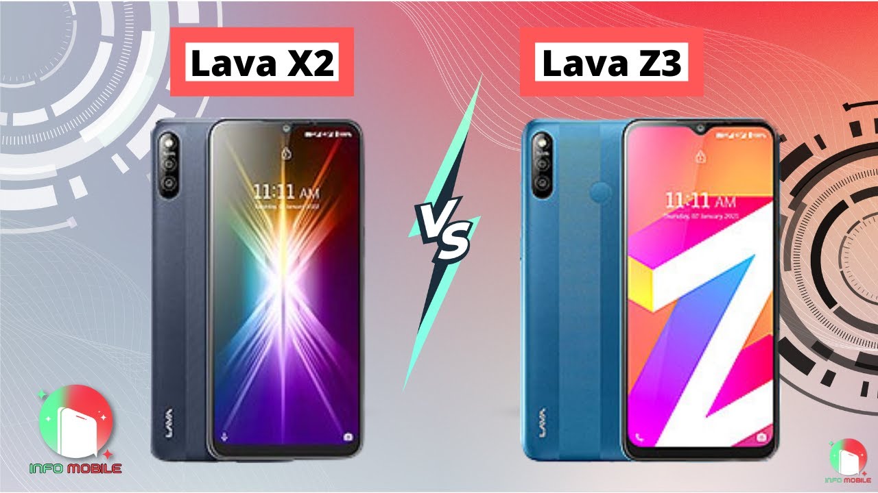 Lava X2 vs Lava Z3  II full comparison II 👌✔👍 #infomoblie