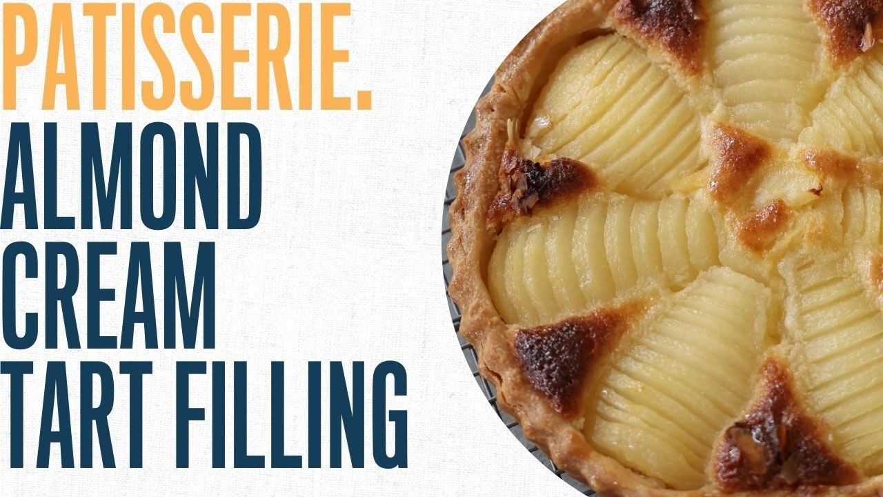 Learn how to make an almond cream filling by hand.