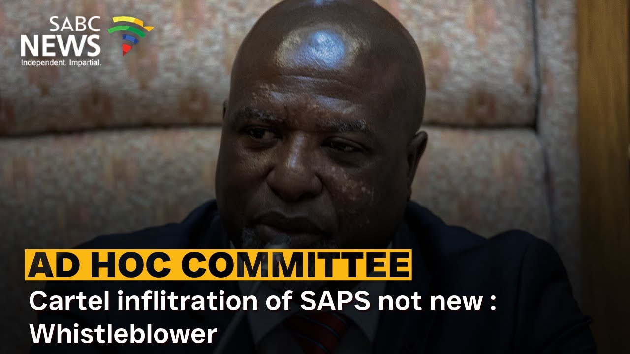 Ad Hoc Committee | Cartel inflitration of SAPS not new : Whistleblower