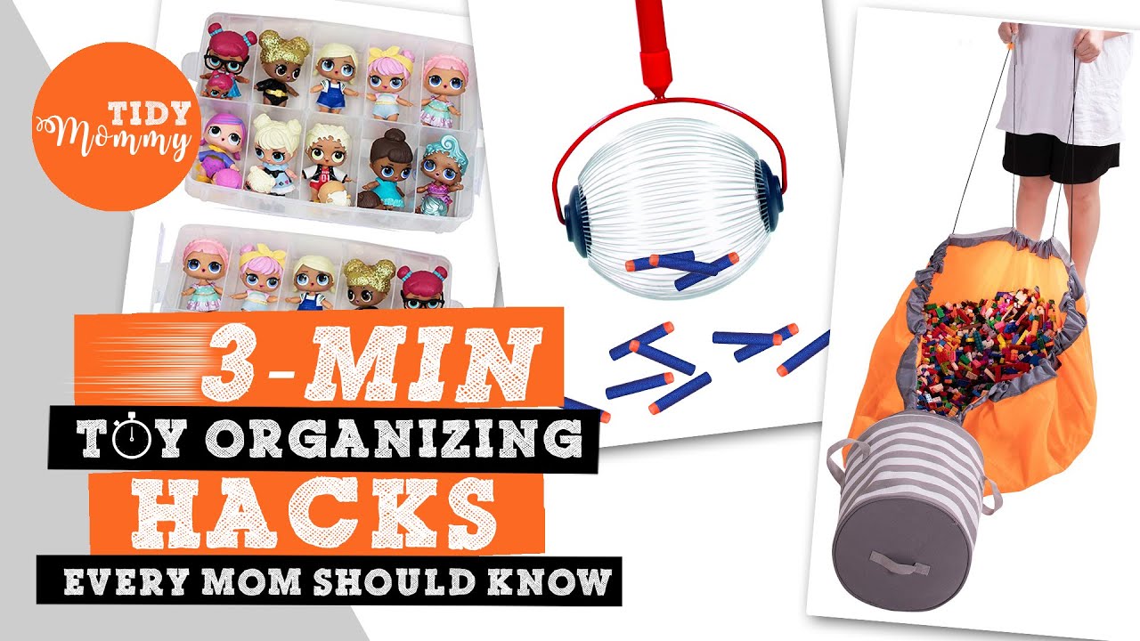 3-Minute Toy Organizing Hacks Every Mom Should Know | Tidy Mommy