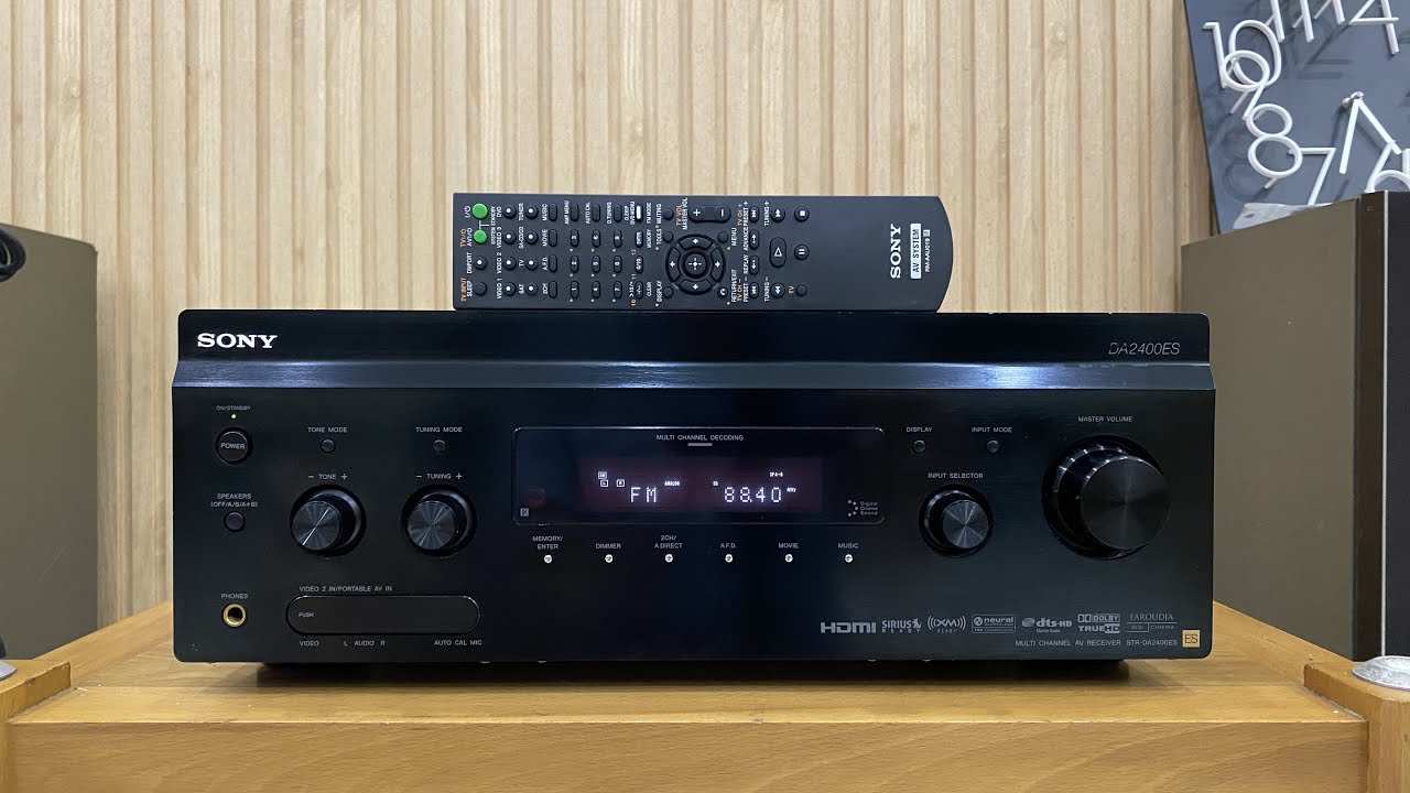 Sony TA-DA2400es công suất 350W HDMI, optical,Pre out làm DAC☎️0834553852