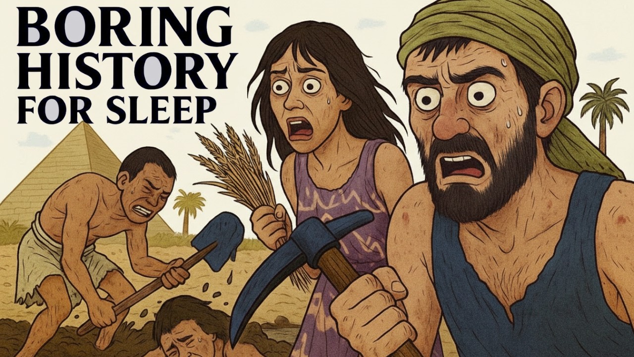Why it SUCKED Being a Farmer in Ancient Egypt | Boring History for Sleep | Boring History For Sleep
