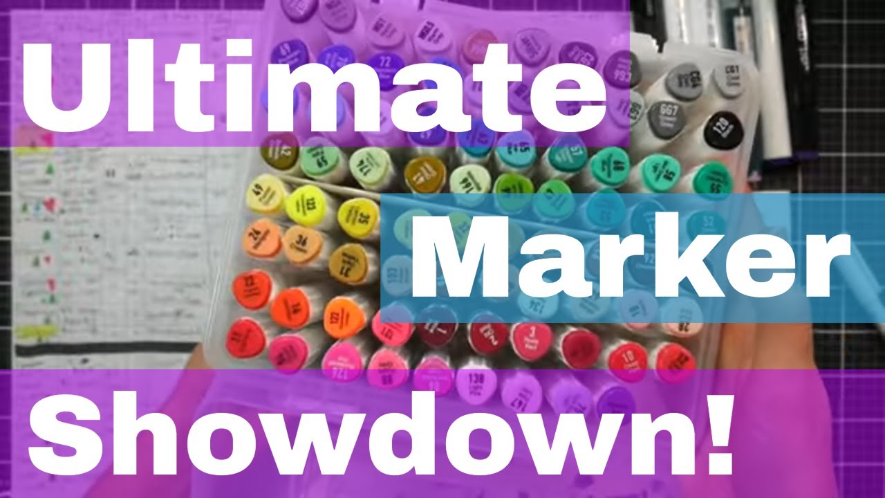 Comparing ALL my Alcohol Markers!!! Let's  See What's Good!