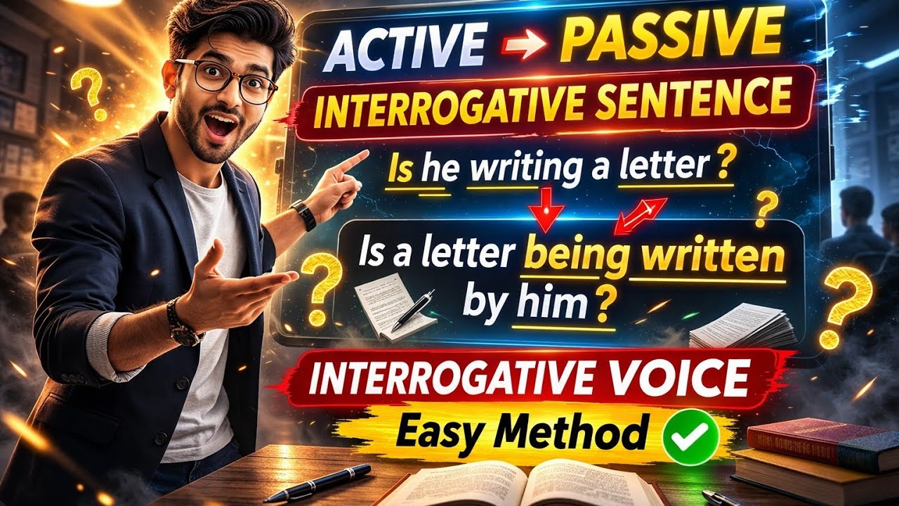 Interrogative Sentence Voice Change | Active to Passive | Bengali Grammar