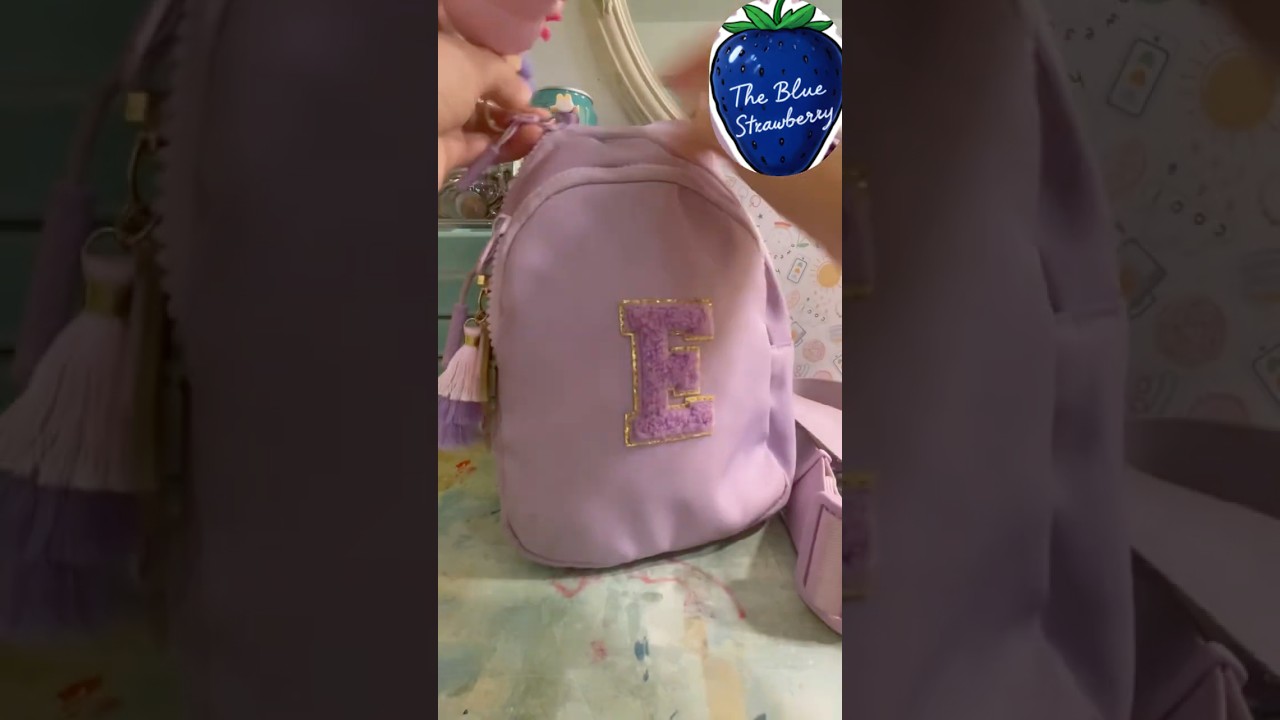 Organizing my purple bag💜