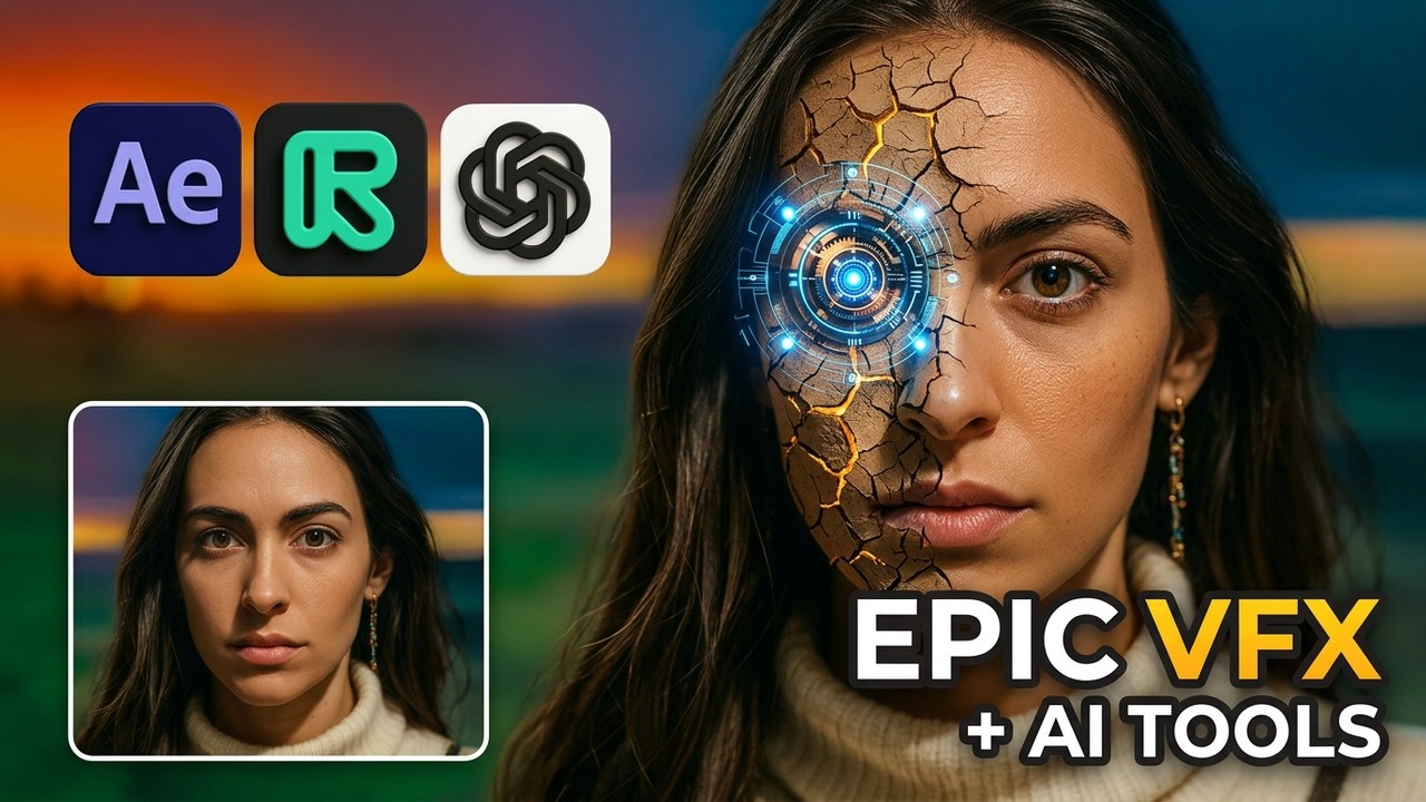 Master Epic VFX Shots: AI Tools & After Effects in Minutes