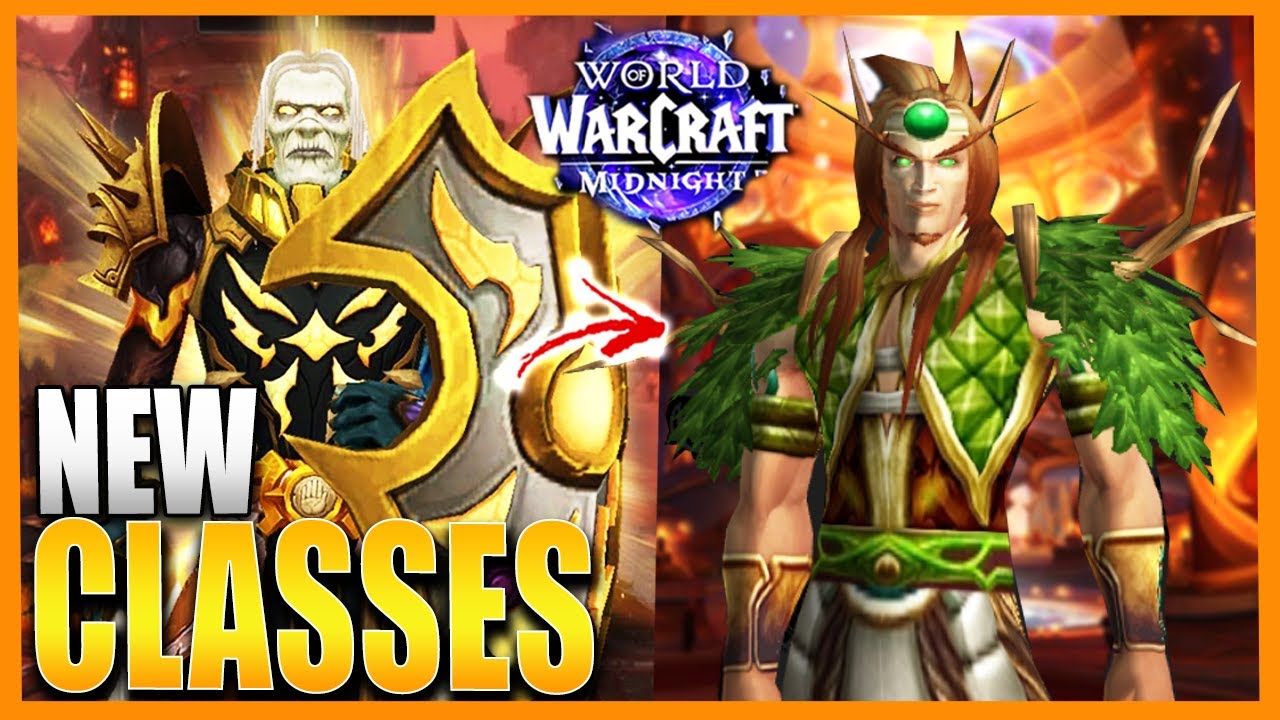 Undead Paladins & Blood Elf Druids! NEW Race Class Combos Coming!