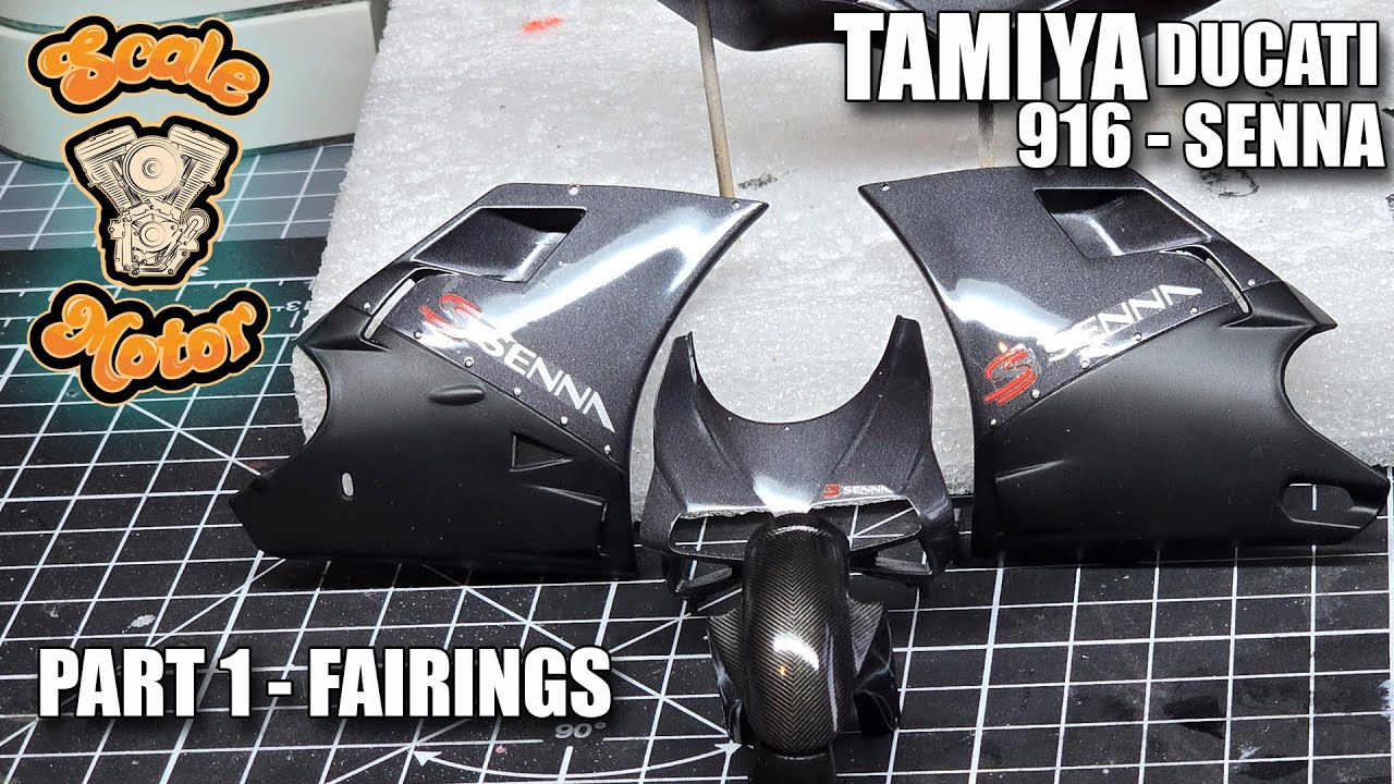Сборка модели мотоцикла Tamiya Ducati 916 Senna Edition в масштабе 1/12 | Пошаговое руководство