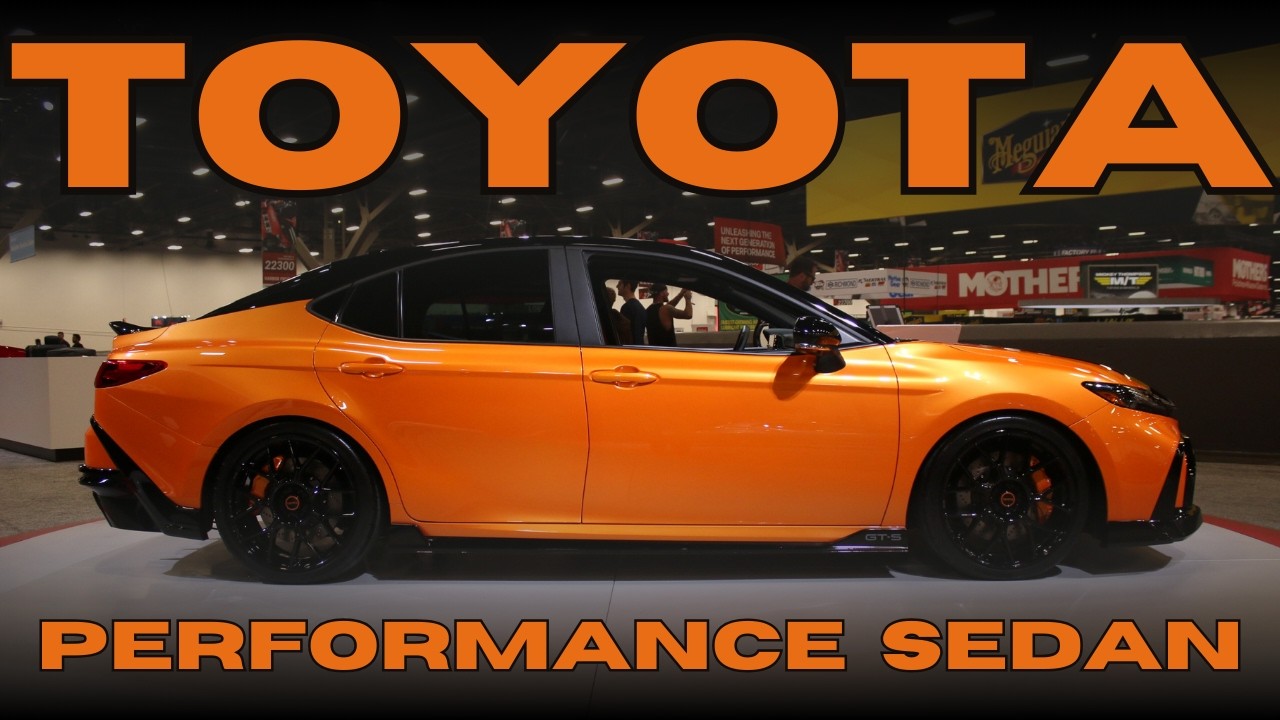 Toyota Camry GT-S Concept / We Need More Performance Sedans! Who's with me?