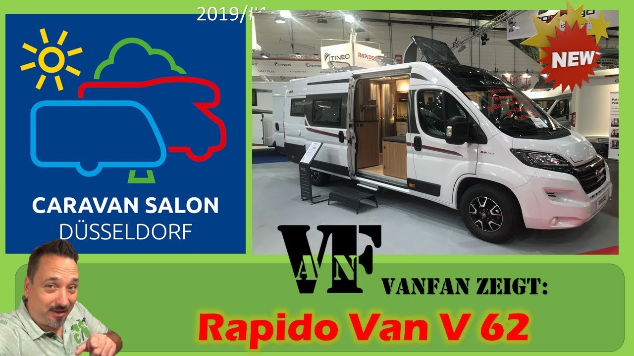 Kastenwagen Neuheiten 2020 | Caravan Salon 2019 | Rapido Van V62 | Teil 01