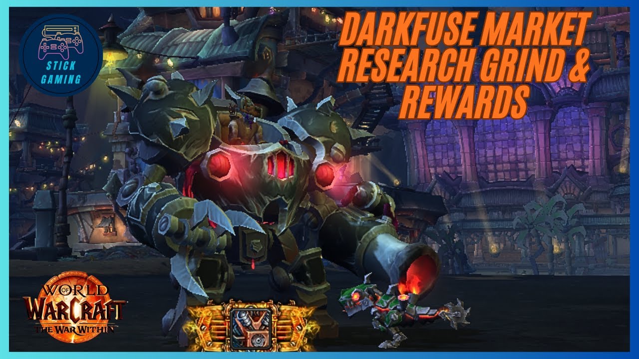 World of Warcraft  Darkfuse Solutions Renown 1–20 Market Research Grind, Mounts, Pets & Rewards