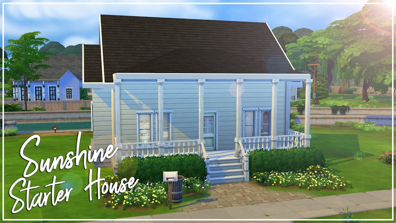 THE SIMS 4 | Speed Build | Sunshine Starter House