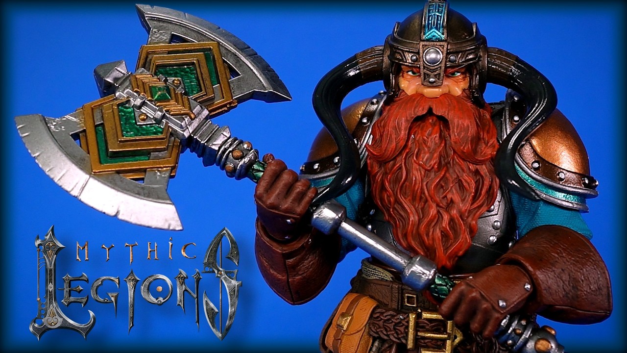 Обзор фигурки Thord Ironjaw из серии Mythic Legions: Legacies of Mythoss от Four Horsemen