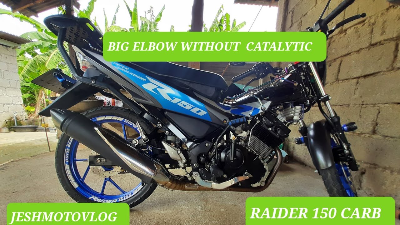 BIG ELBOW RAIDER 150 CARB #JESHMOTOVLOG