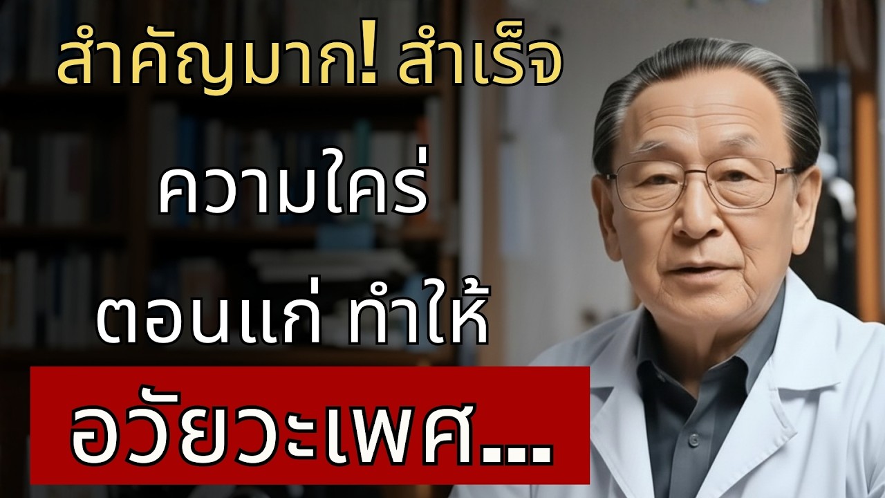 ผู้ชายอายุเกิน 45 ปี ยังมีเซ็กส์อยู่ หมอขอให้ดูคลิปนี้ก่อน! สุขภาพดีจริงหรือ?...